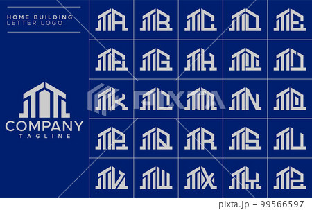 House TT T letter logo design vector 99566597