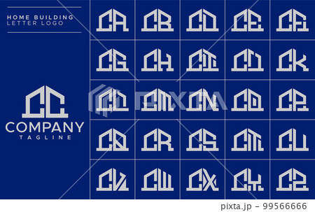 Minimalist home letter CC C logo design template Minimalist home letter CC C logo design template 99566666