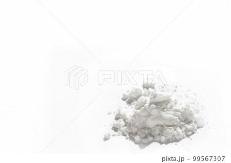 片栗粉 白背景 片栗粉 白背景 99567307