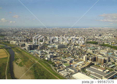 伊丹市内・空撮／兵庫県伊丹市森本 99567375
