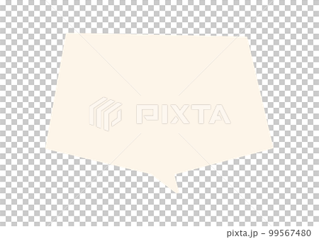 white square speech bubble 99567480