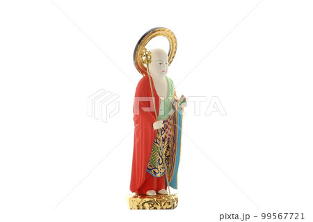 地蔵菩薩の仏像 彩色 お地蔵様9 99567721