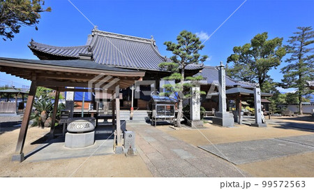 四国八十八箇所第48番札所・西林寺(愛媛県松山市) 四国八十八箇所第48番札所・西林寺(愛媛県松山市) 99572563