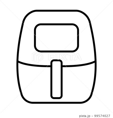 cooking air fryer appliance icon vector for graphic design, logo, website, social media, mobile app, UI illustration 99574027