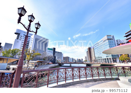 福博であい橋 であい橋 那珂川 天神中央公園 中洲 福博であい橋 であい橋 那珂川 天神中央公園 中洲 99575112