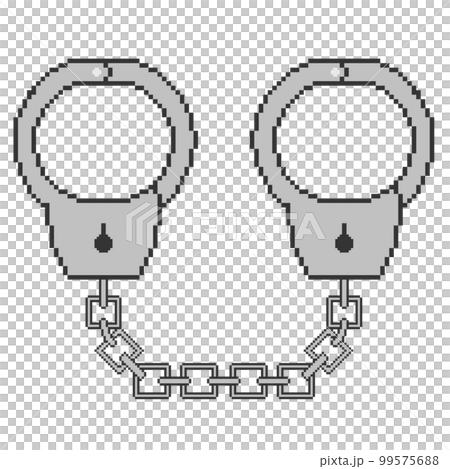 handcuffs_dot picture handcuffs_dot picture 99575688