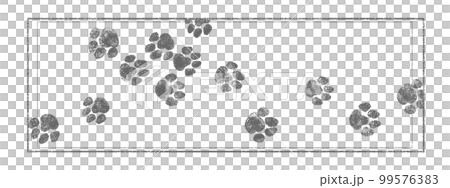 Paws Stamp Footprints 99576383