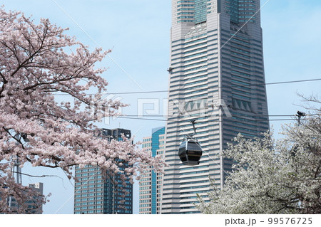 桜咲く 都市風景 桜咲く 都市風景 99576725