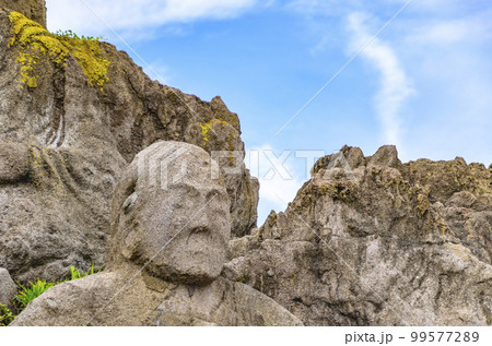 山形県　十六羅漢岩 99577289
