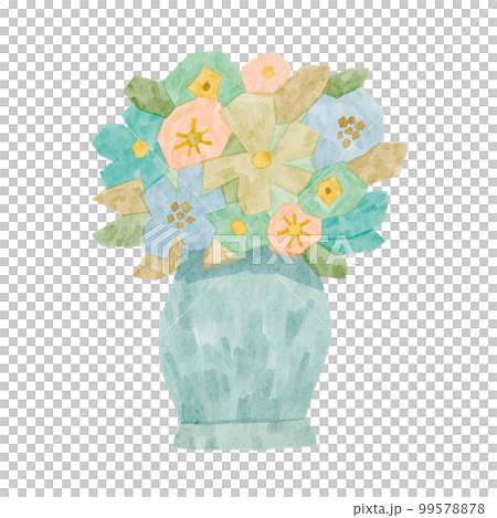 花瓶に入った花束 花瓶に入った花束 99578878