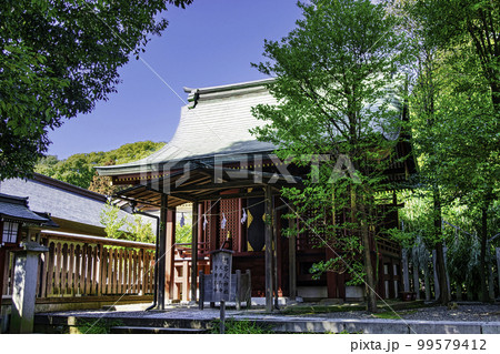 埼玉県・さいたま市　武蔵一宮氷川神社　門客人神社（もんきゃくじんじゃ） 99579412