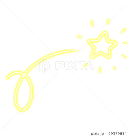キラキラ流れ星 99579654