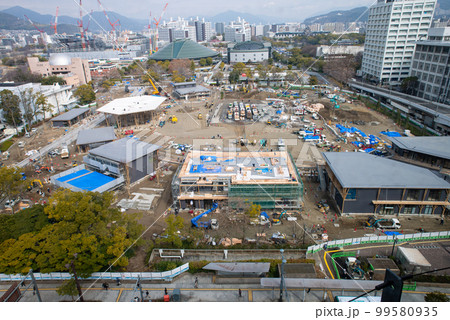 広島市に建設中のひろしまゲートパークプラザとHIROSHIMAスタジアムパーク<2023年2月> 広島市に建設中のひろしまゲートパークプラザとHIROSHIMAスタジアムパーク<2023年2月> 99580935