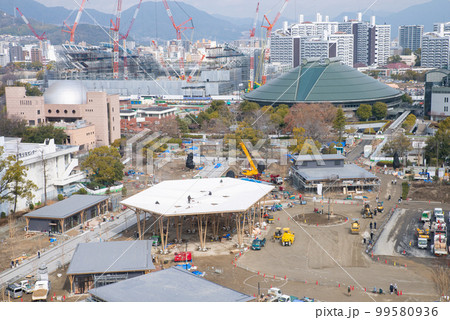 広島市に建設中のひろしまゲートパークプラザとHIROSHIMAスタジアムパーク<2023年2月> 広島市に建設中のひろしまゲートパークプラザとHIROSHIMAスタジアムパーク<2023年2月> 99580936