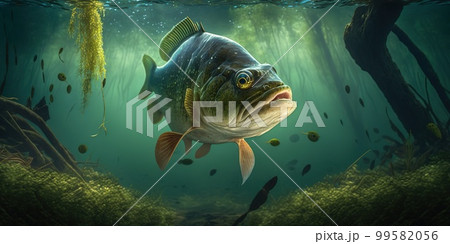 Fishing concept. Generative Ai inage 99582056