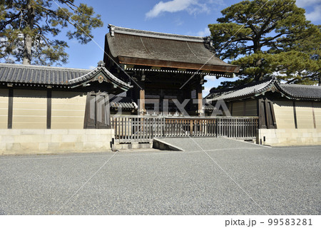 建礼門　京都御所 99583281