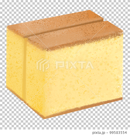 カステラのイラスト（手描き風） 99583554
