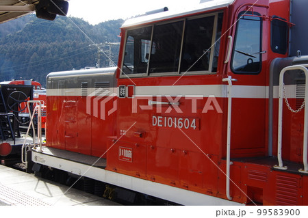 水郡線 常陸大子駅 DE10工事列車 99583900