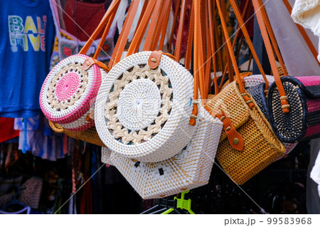 バリ島のカゴバッグ(アタバッグ) バリ島のカゴバッグ(アタバッグ) 99583968