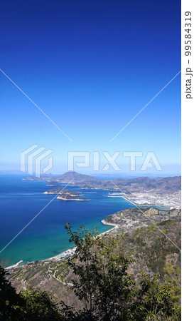 天空の鳥居・高屋神社（磐座・仁尾方面展望所）【香川県観音寺市大野原町】4 99584319