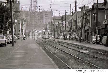 昭和43年東京の下町を行く都電　29系統 99584378
