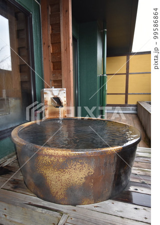 日本 東北 岩手県 一関市 世界遺産の隠れ宿 温泉 旅館 露天風呂 ひのき風呂 果実の森 日本 東北 岩手県 一関市 世界遺産の隠れ宿 温泉 旅館 露天風呂 ひのき風呂 果実の森 99586864
