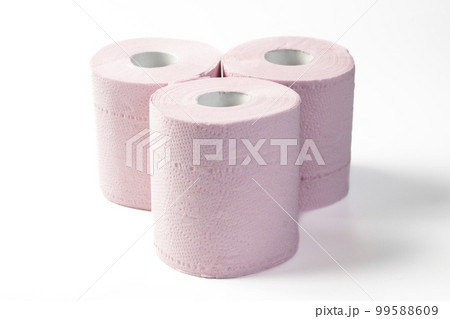 トイレットペーパー (ピンク色) トイレットペーパー (ピンク色) 99588609