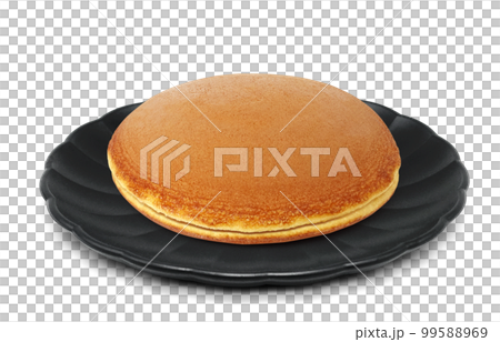 どら焼きのイラスト リアル  99588969