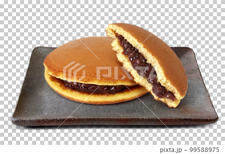 Dorayaki illustration real 99588975