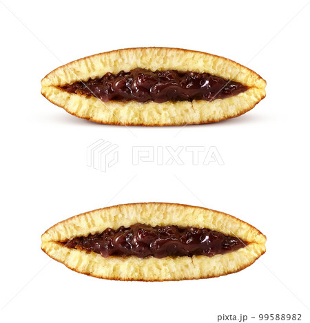 どら焼きのイラスト リアル どら焼きのイラスト リアル 99588982