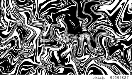 Black and white modern fluid marble background. Black and white modern fluid marble background. 99592327