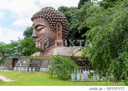 The Shakyamuni Daibutsu Buddha at Hanibe caves, Japan. 99595555