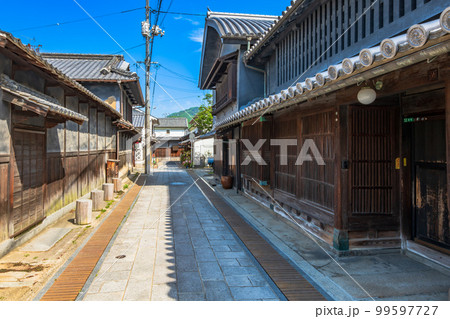 広島　竹原の町並み 99597727