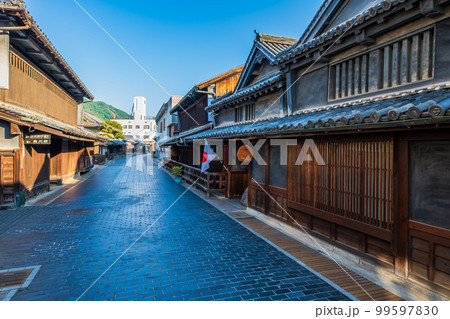広島　竹原の町並み 99597830