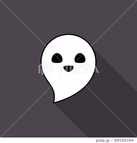Halloween ghost, scary or cute cartoon spooky ghost, Halloween holiday. 99599764
