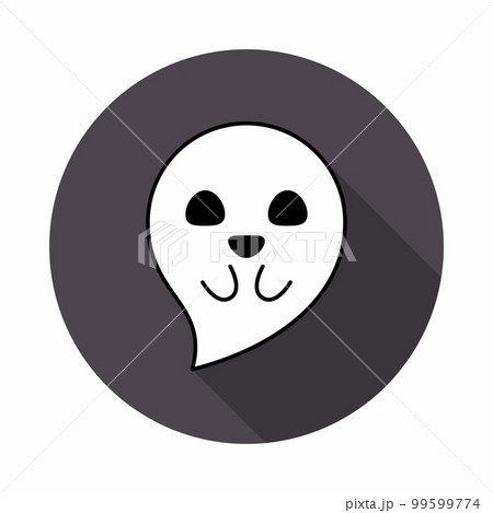 Halloween ghost, scary or cute cartoon spooky ghost, Halloween holiday. 99599774