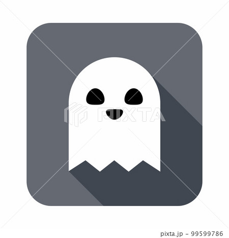 Halloween ghost, scary or cute cartoon spooky ghost, Halloween holiday. 99599786