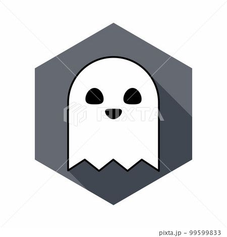 Halloween ghost, scary or cute cartoon spooky ghost, Halloween holiday. 99599833