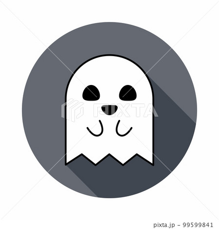 Halloween ghost, scary or cute cartoon spooky ghost, Halloween holiday. Halloween ghost, scary or cute cartoon spooky ghost, Halloween holiday. 99599841
