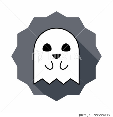 Halloween ghost, scary or cute cartoon spooky ghost, Halloween holiday. 99599845