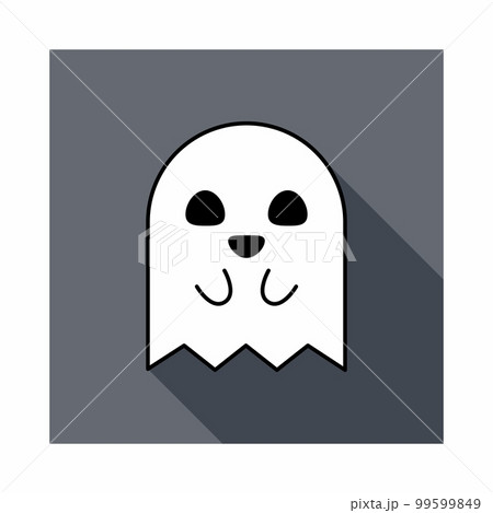 Halloween ghost, scary or cute cartoon spooky ghost, Halloween holiday. 99599849