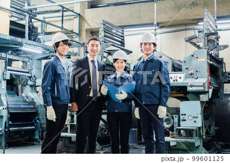 現場で働く人々 現場で働く人々 99601125