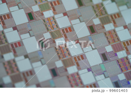 Silicon wafer for manufacturing semiconductor of integrated circuit. 99601403