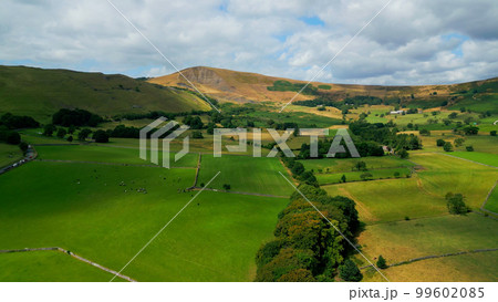 Peak District National Park - aerial view - travel photography 99602085