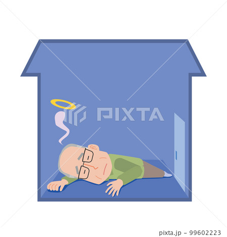 高齢男性の孤独死 99602223