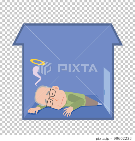 高齢男性の孤独死 99602223