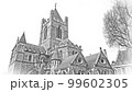 Christchurch Cathedral Dublin - most famous church in the city 99602305