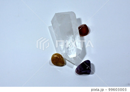 パワーストーン　六角水晶　素材　背景 99603003