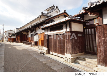 富田林寺内町　町家　町並み 99603982