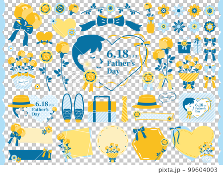 [2023] Stylish illustration set for Father's Day Simple 2 colors 99604003